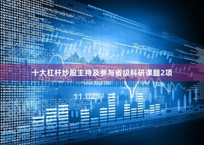 十大杠杆炒股主持及参与省级科研课题2项